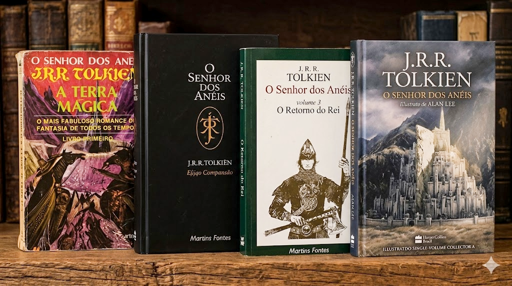Livros de Tolkien publicados no Brasil
